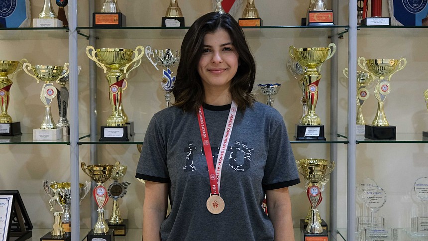 Öğrencimiz Sportif Tırmanış Müsabakasında İstanbul 2.'si Oldu