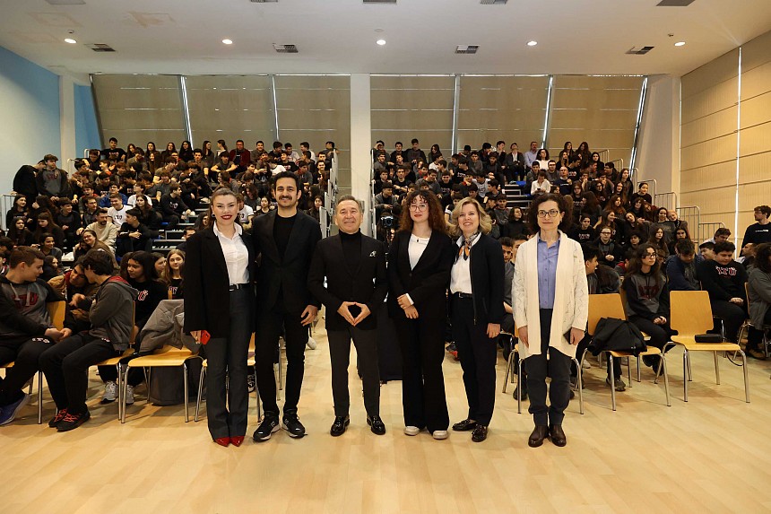 İTÜ ARI Teknokent Genel Müdürü Prof. Dr. Attila Dikbaş Kariyer Günü Etkinliğimizde Lise Öğrencilerimiz İle Bir Araya Geldi  